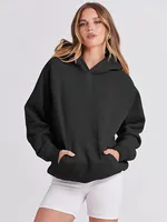 Y2K Autumn And Winter    Women's Clothing  New Hooded Sweatshirt Sweater Top For Women main image 3