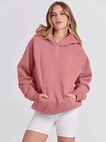 Y2K Autumn And Winter    Women's Clothing  New Hooded Sweatshirt Sweater Top For Women main image 2