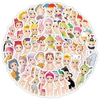 1 Set Cartoon Character Learning PVC Self-adhesive Cute Stickers sku image 2