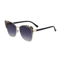 Casual Elegant Lady Geometric Pc Square Full Frame Glasses sku image 1