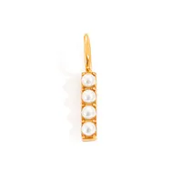 Simple Style Classic Style Letter Titanium Steel Plating Imitation Pearl Jewelry Accessories sku image 61