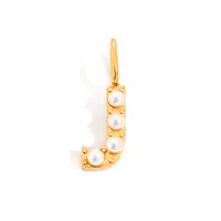 Simple Style Classic Style Letter Titanium Steel Plating Imitation Pearl Jewelry Accessories sku image 62
