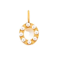 Simple Style Classic Style Letter Titanium Steel Plating Imitation Pearl Jewelry Accessories sku image 67