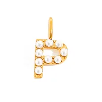 Simple Style Classic Style Letter Titanium Steel Plating Imitation Pearl Jewelry Accessories sku image 68