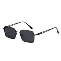 Vacation Simple Style Color Block Ac Square Full Frame Glasses main image 2