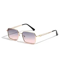Vacation Simple Style Color Block Ac Square Full Frame Glasses sku image 5