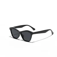 Vacation Classic Style Solid Color Ac Cat Eye Full Frame Glasses sku image 1