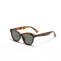 Vacation Classic Style Solid Color Ac Cat Eye Full Frame Glasses sku image 2