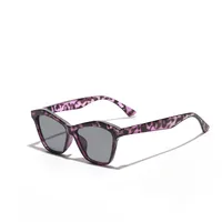 Vacation Classic Style Solid Color Ac Cat Eye Full Frame Glasses sku image 4