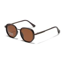 Vintage Style Classic Style Solid Color Tac Round Frame Full Frame Glasses main image 3