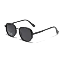 Vintage Style Classic Style Solid Color Tac Round Frame Full Frame Glasses sku image 1