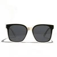 Punk Streetwear Solid Color Tac Square Full Frame Glasses main image 4