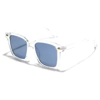 Vacation Classic Style Solid Color Ac Square Full Frame Glasses sku image 5