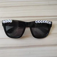 Streetwear Solid Color Plastic Heart Shape Full Frame Glasses sku image 2