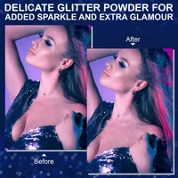 Glittery Plastic Glitter main image 2