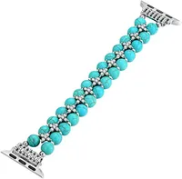 Casual Elegant Glam Solid Color Artificial Pearl Alloy Metal Watch Bands & Straps sku image 13