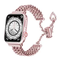 Casual Elegant Glam Solid Color Alloy Metal Watch Bands & Straps main image 4