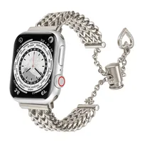 Casual Elegant Glam Solid Color Alloy Metal Watch Bands & Straps main image 5