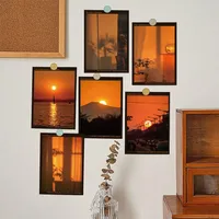 Casual Elegant Landscape Paper Wall Sticker Wall Art sku image 11