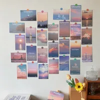 1 Set Letter Landscape Holiday Daily Paper Card Sweet sku image 4
