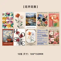 Casual Elegant Landscape Paper Wall Sticker Wall Art sku image 9