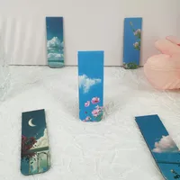 5 PCS/Package Clouds Flower Learning Magnet Simple Style Bookmark main image 1