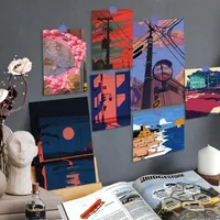15 Pieces Per Set Landscape Daily Selfie Paper Card Japanese Style main image 2