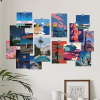 15 Pieces Per Set Landscape Daily Selfie Paper Card Japanese Style main image 3