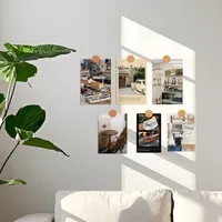 15 Pieces Per Set Letter Daily Selfie White Cardboard Vintage Style French Style main image 3