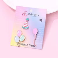 Cute Rabbit Bow Knot Alloy Enamel Unisex Brooches sku image 5