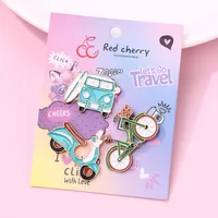 Cute Rabbit Bow Knot Alloy Enamel Unisex Brooches sku image 6