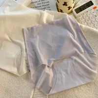 Solid Color High Waist Panties main image 3
