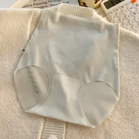 Solid Color High Waist Panties sku image 1