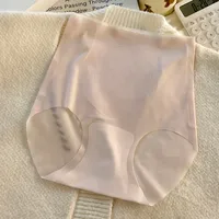 Solid Color High Waist Panties sku image 7