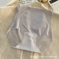 Solid Color High Waist Panties sku image 11