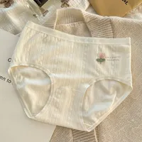 Flower Mid Waist Panties sku image 5