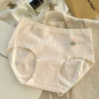 Flower Mid Waist Panties sku image 3