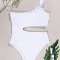 Women's Casual Sexy Solid Color Solid Color 1 Piece One Piece Swimwear main image 5