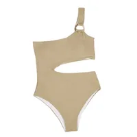 Women's Casual Sexy Solid Color Solid Color 1 Piece One Piece Swimwear main image 3