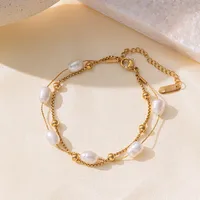 Elegant Modern Style Heart Shape Butterfly Titanium Steel Plating Zircon Women's Bracelets main image 4