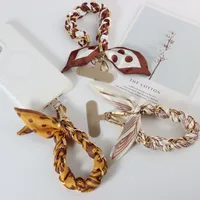 Polyester Metal Geometric Simple Style Mobile Phone Lanyard Phone Cases main image 1