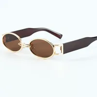 Elegant Simple Style Solid Color Leopard Pc Oval Frame Full Frame Glasses main image 1
