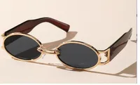 Elegant Simple Style Solid Color Leopard Pc Oval Frame Full Frame Glasses sku image 6