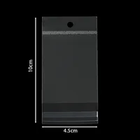 Simple Style Transparent OPP Jewelry Packaging Bags sku image 1