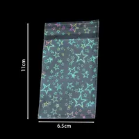 Simple Style Transparent OPP Jewelry Packaging Bags sku image 19