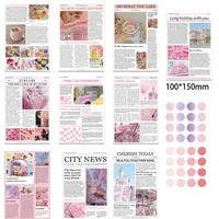 A Set Of 10 Sheets Castle Letter Daily Selfie Paper Card Cute Sweet main image 5