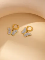 Casual Elegant Simple Style Heart Shape Titanium Steel Plating Women's Jewelry Set sku image 23