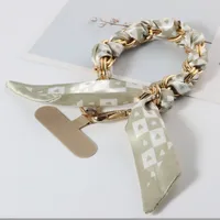 Polyester Metal Geometric Simple Style Mobile Phone Lanyard Phone Cases sku image 12
