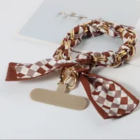 Polyester Metal Geometric Simple Style Mobile Phone Lanyard Phone Cases sku image 13