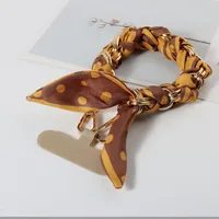 Polyester Metal Geometric Simple Style Mobile Phone Lanyard Phone Cases sku image 14